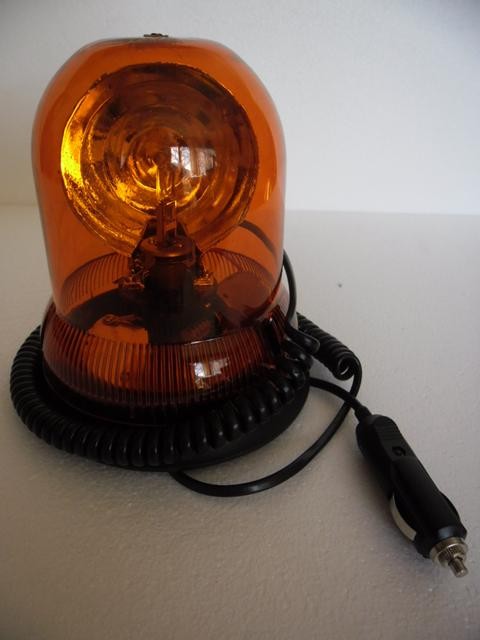 Rotaciona lampa sa magnetom 12 volti